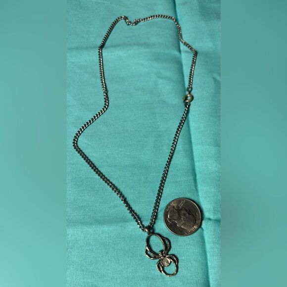 18” Chain Necklace with Spider Pendant EPC - Picture 4 of 4
